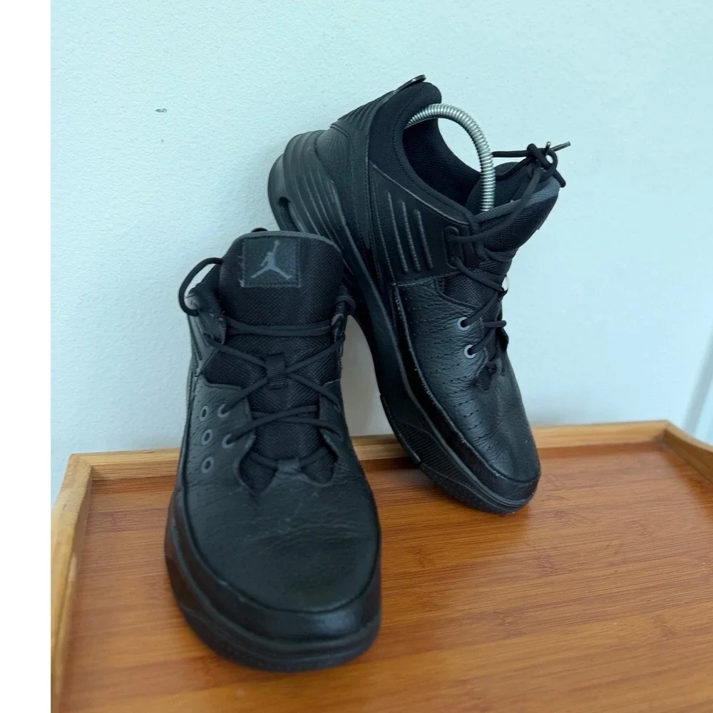 Jordan Max Aura 5 Triple Black Mens Basketball Shoes DZ4353-001 Sz 11.5 Athletic